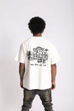 Element of Art Elements Resort Doodle Tee-Cream — 6 Rings Boutique