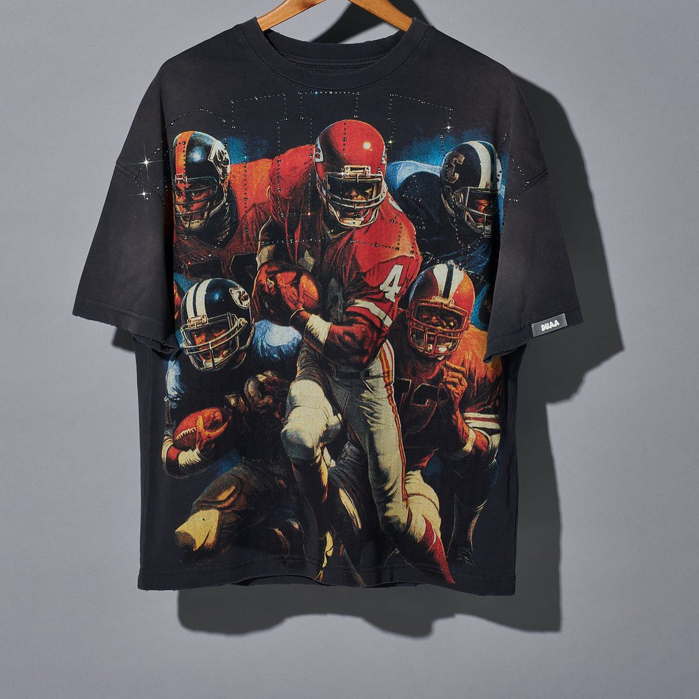 duaa-varsity-rhinestone-football-tee-black-6-rings-clothing