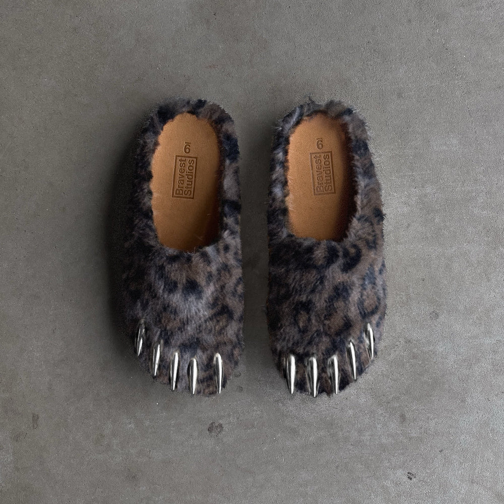 Bravest Studios | Dark Leopard Bear Claw Mule