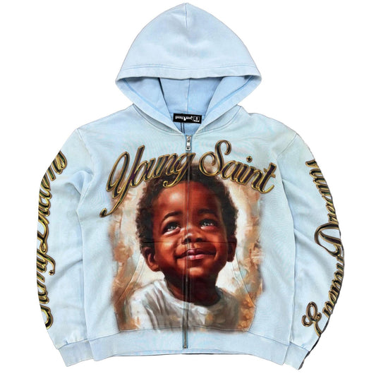 Young Saint | Young Saint Hoodie - Blue