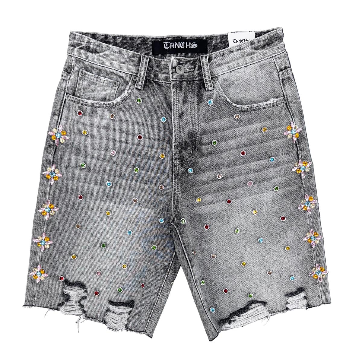 Trnchs | Bounty Denim Jorts - Grey Wash