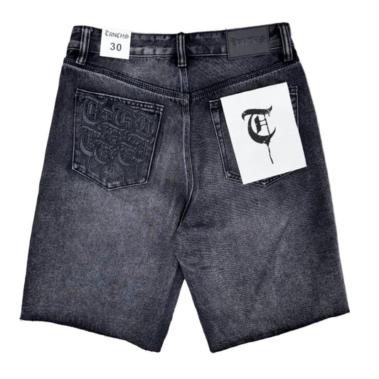 Trnchs | Script Jorts - Black Wash