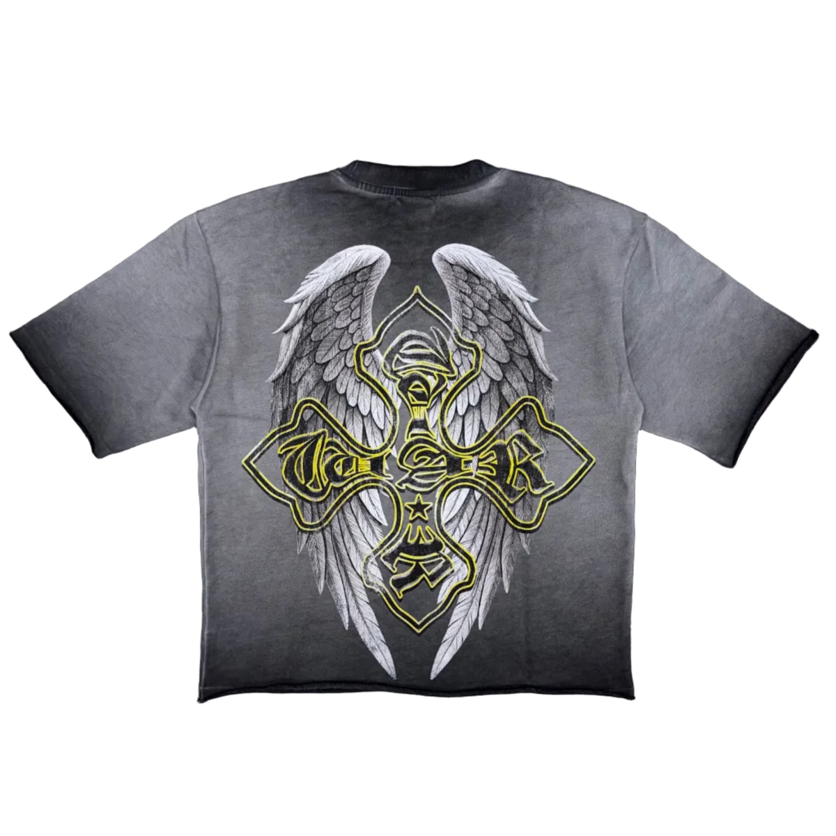 Majestik | Relentless Eagle Tee - Washed Black