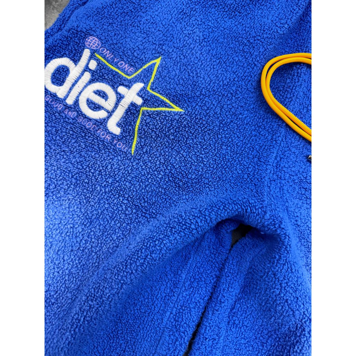 Diet Starts Monday | Inside-Out Fleece Sweatshorts - Blue