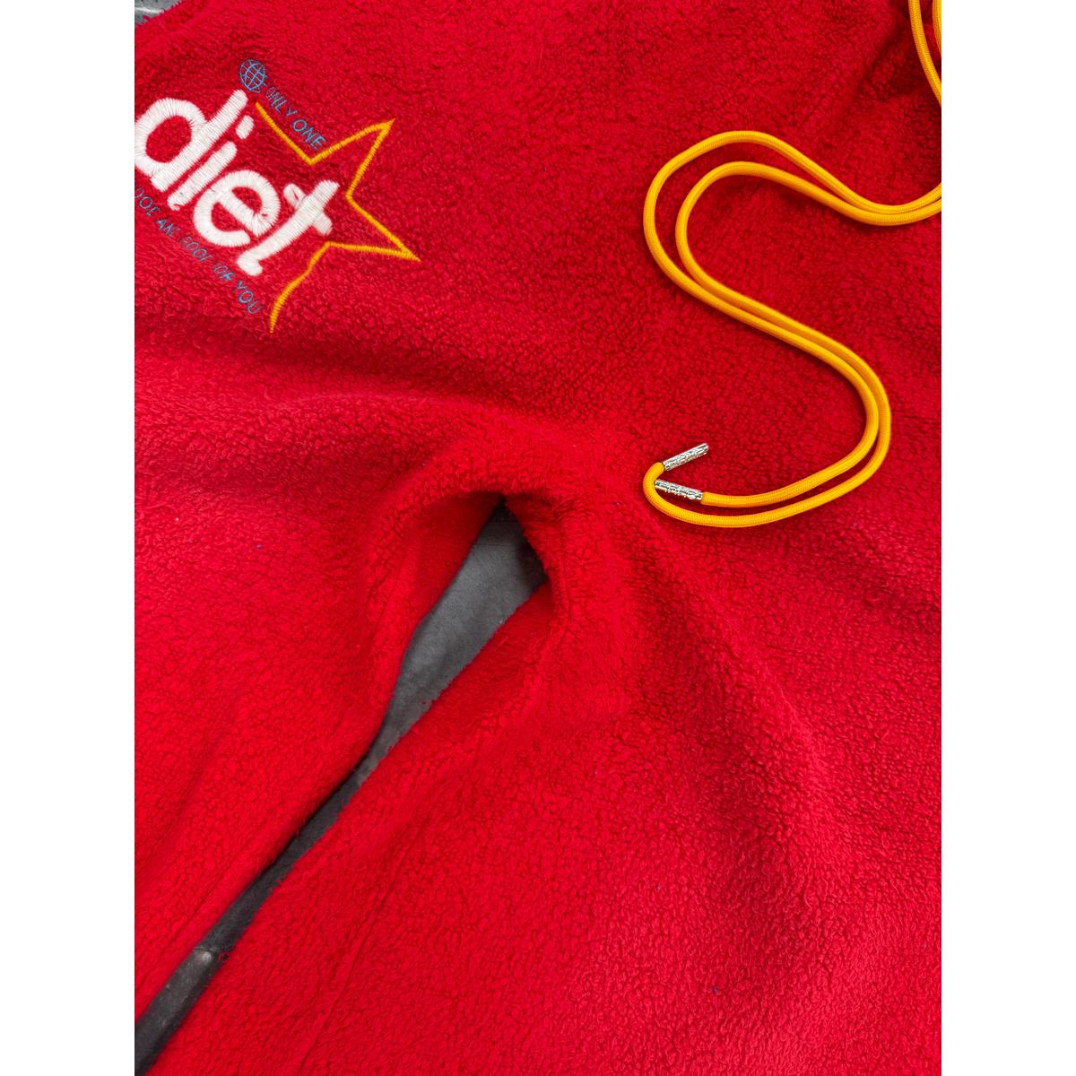 Diet Starts Monday | Inside-Out Fleece Sweatshorts - Red