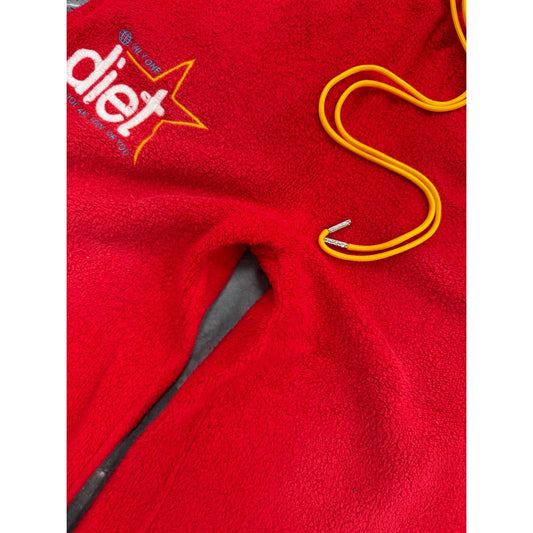 Diet Starts Monday | Inside-Out Fleece Sweatshorts - Red