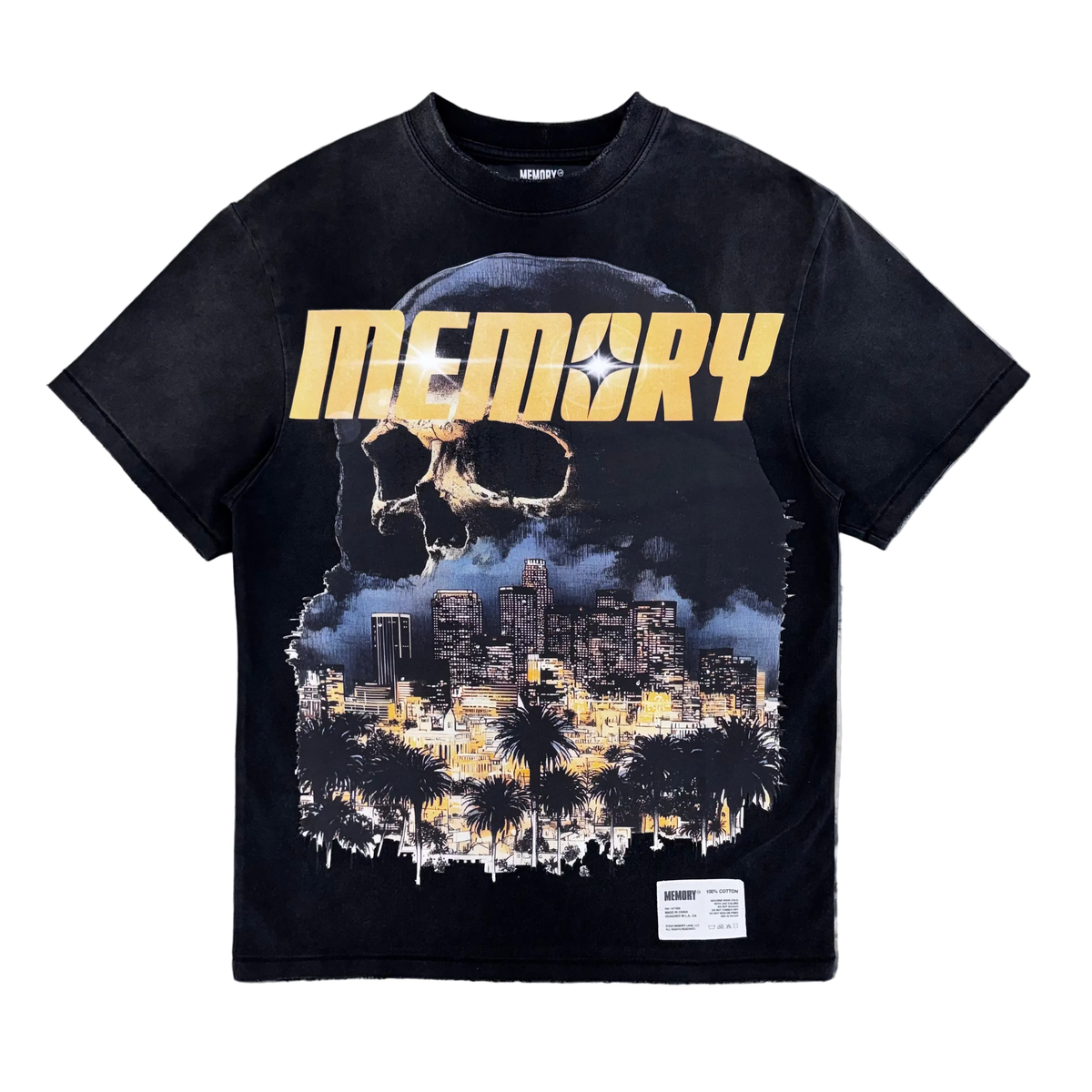 Memory Lane | Downtown Reaper Tee - Vintage Black