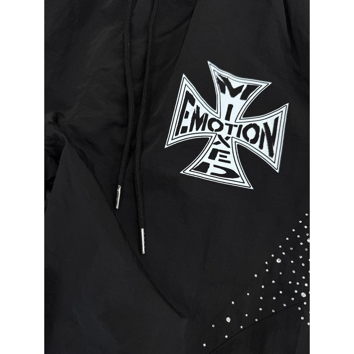 Mixed Emotion | Classic Nylon Pants - Black