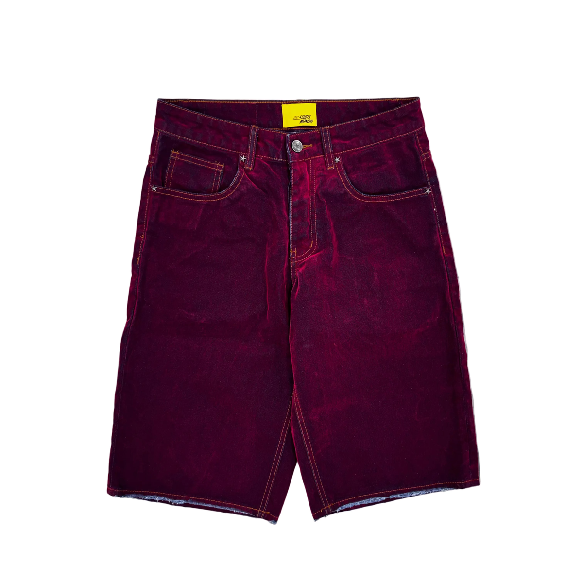 Diet Starts Monday | Arch Denim Jorts - Red
