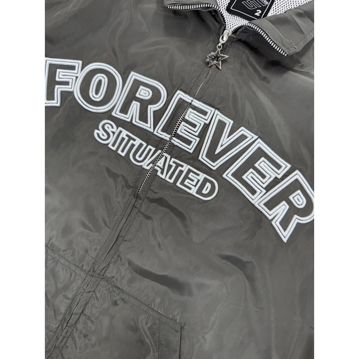 forever situated | Track Set Shorts & Top - Grey