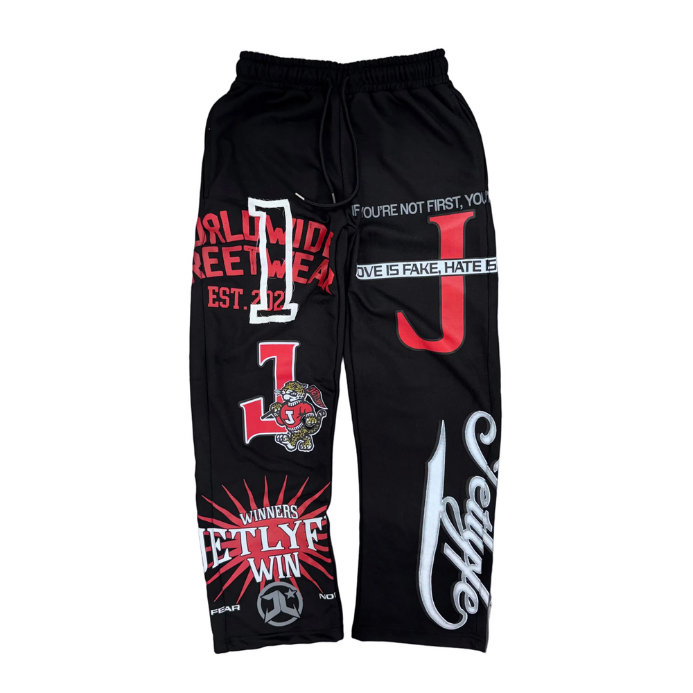 Jetlyfe | Winner Win Jogger Pants - Black