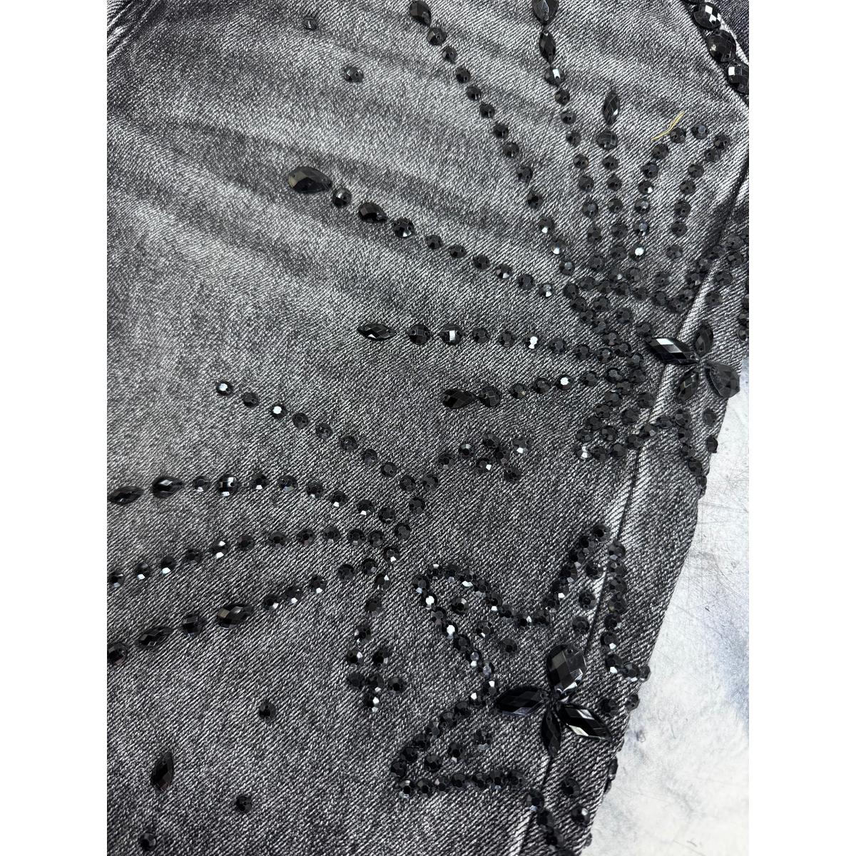 Trnchs | Venom Jorts - Grey Wash
