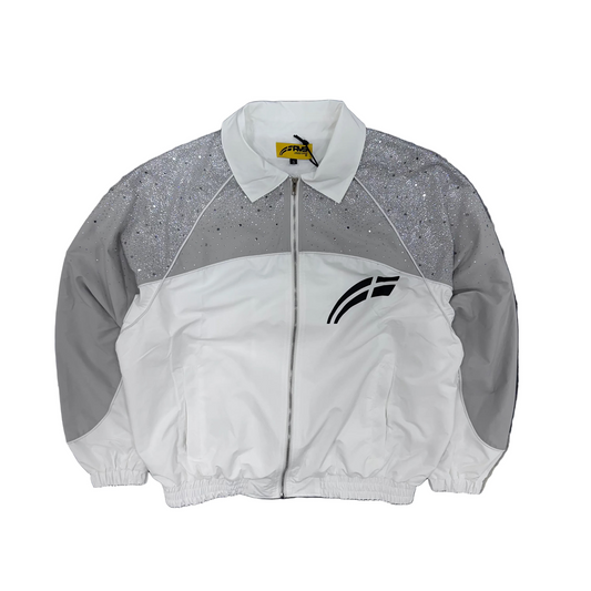 Rvs Labs | Astral Zip Up Jacket - Cool Grey/White