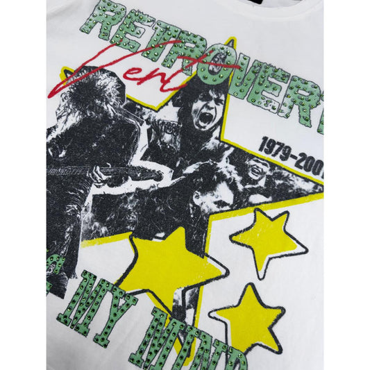 Retrovert | Vert Rhinestone Star Tee