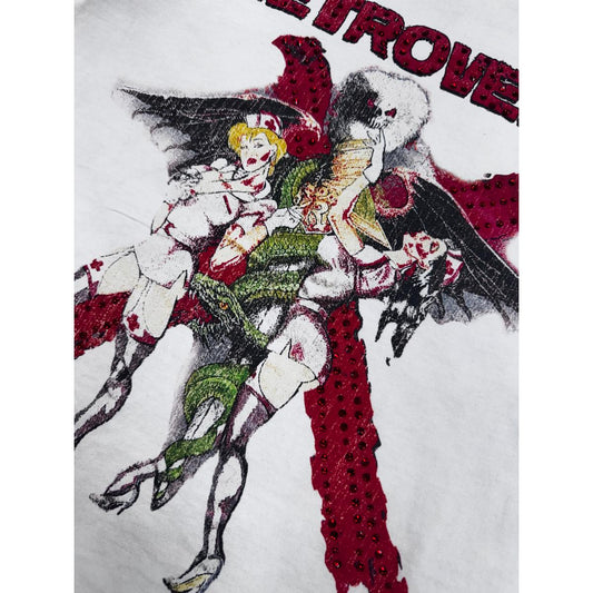 Retrovert | Red Nurse Rhinestone Tee