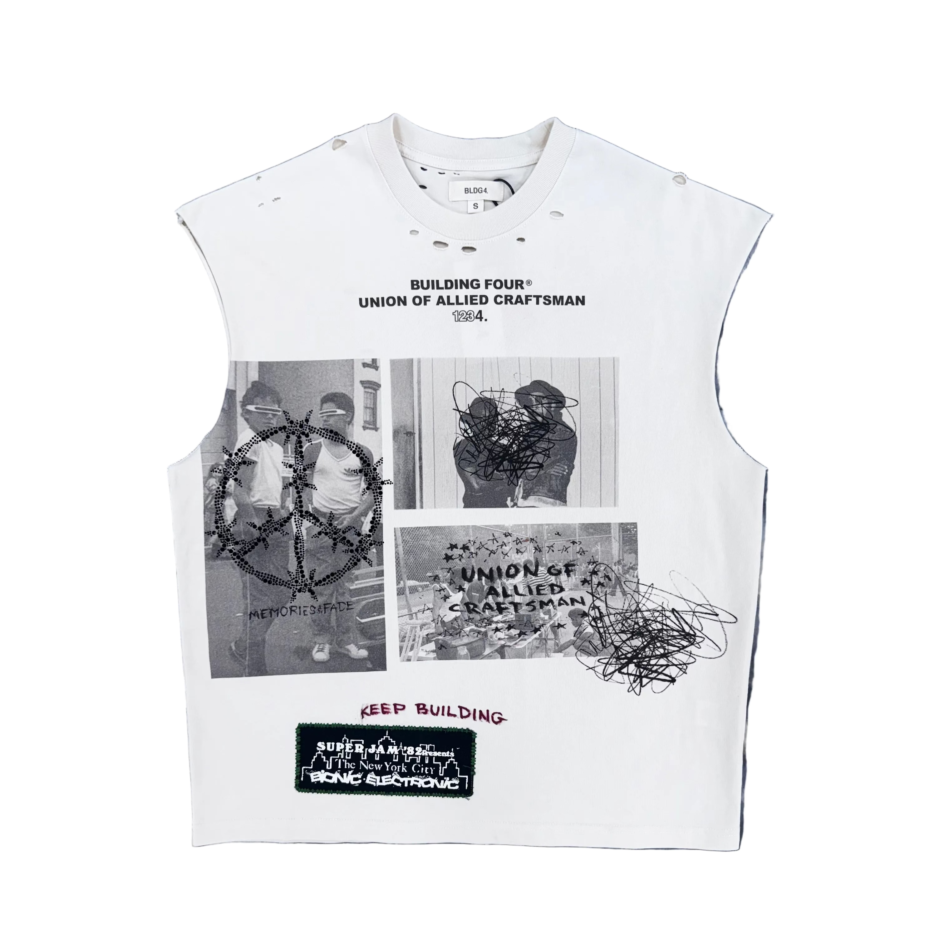 BLDG4 | Mary Axe Cut Off Tee