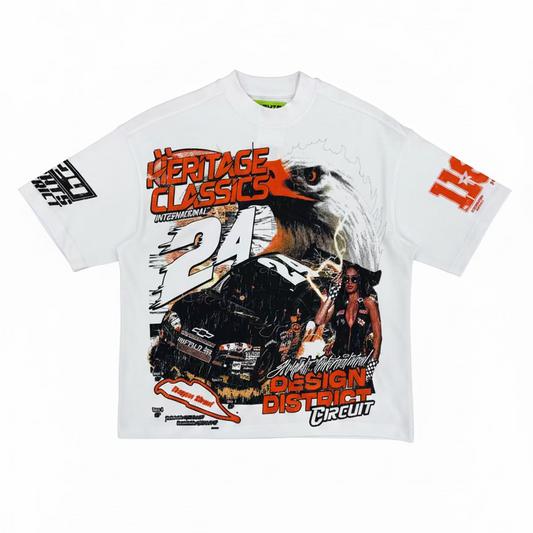 Height District | Heritage Eagle Circuit Tee - White