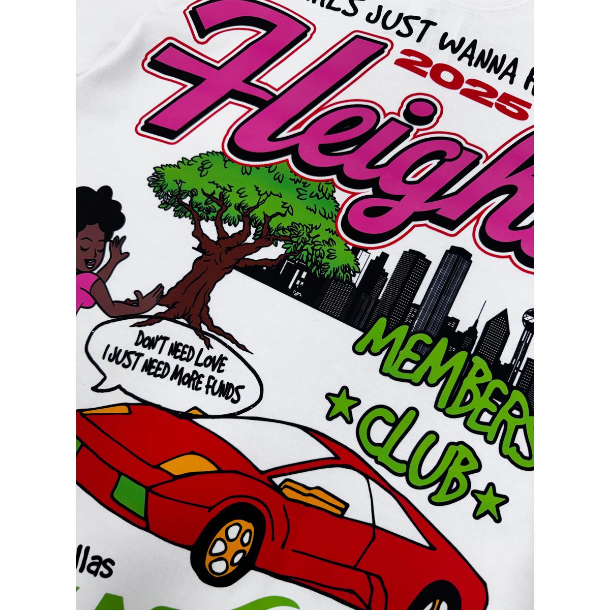 Height District | Girls Wanna Have Funds Tee - White