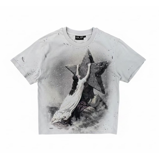 Concept LA | Star Tee - Grey Wash