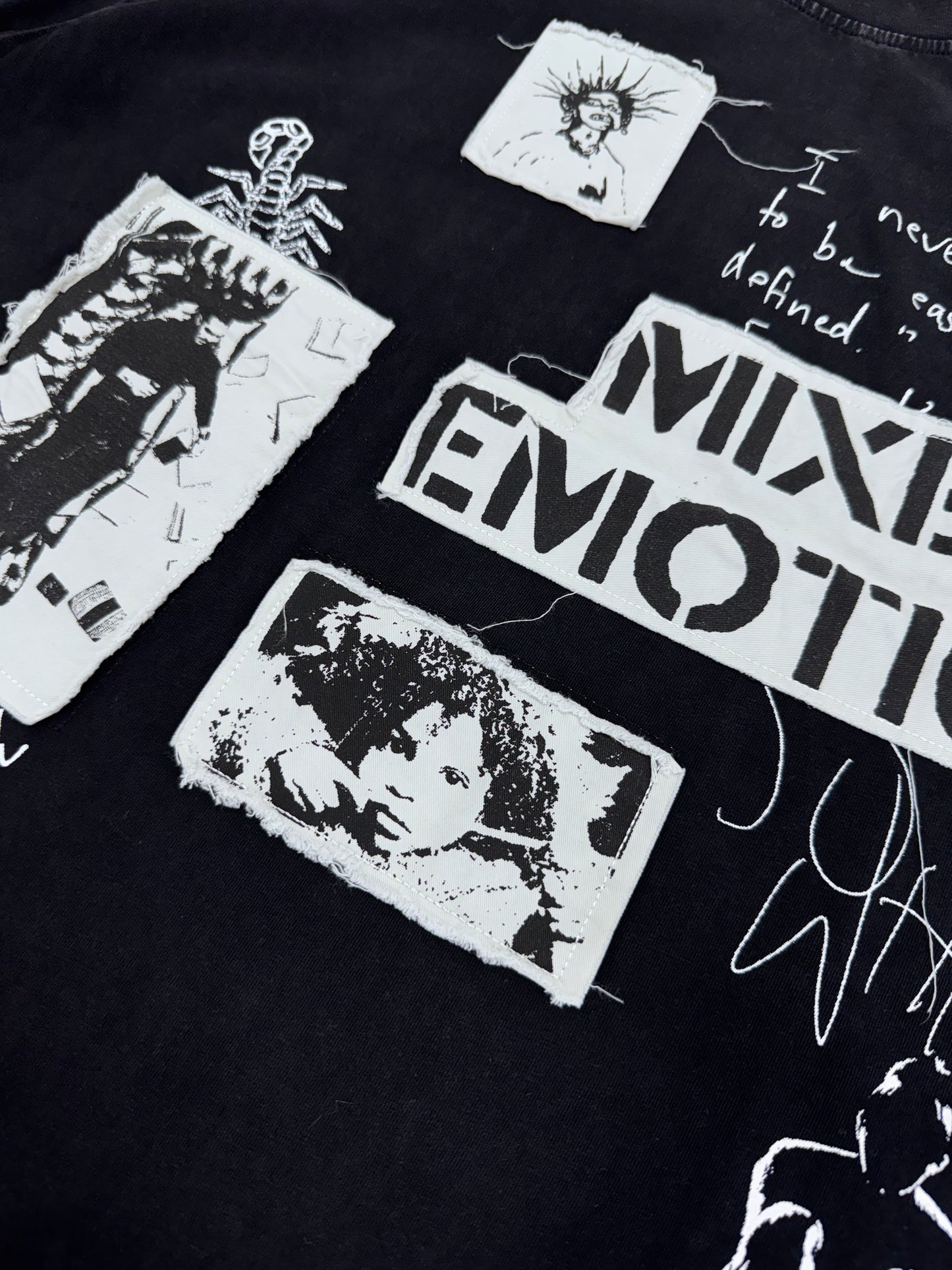 Mixed Emotion | Stamped Tee - Black