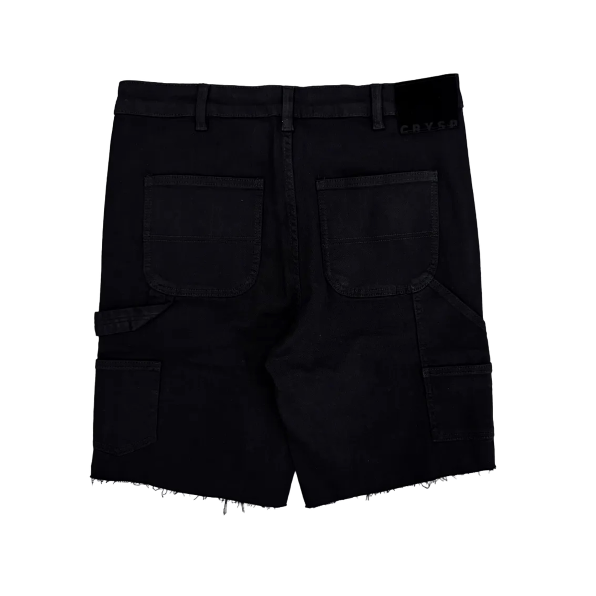 Crysp Denim | Lotus Jorts - Jet Black
