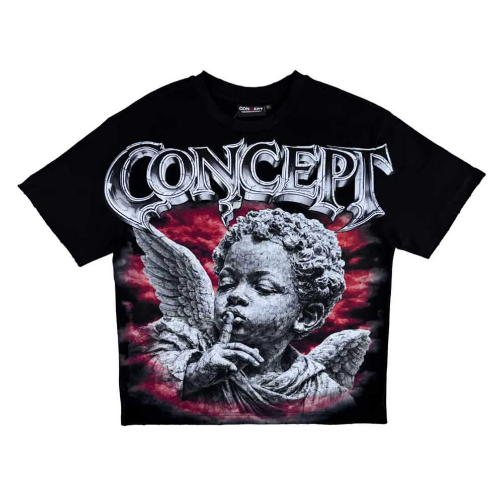 Concept LA | Cherub Tee - Black/Red