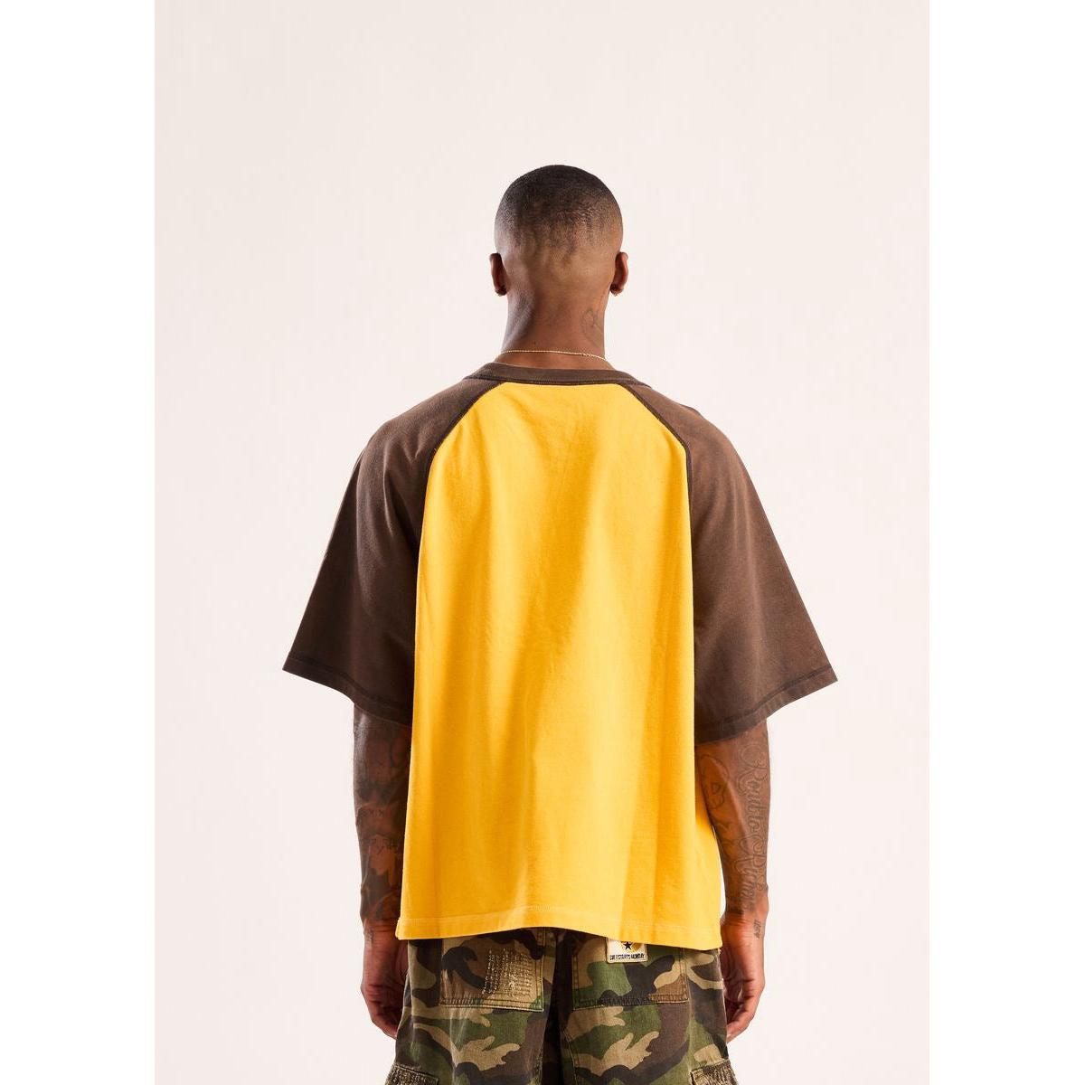 Diet Starts Monday | California Dreamin Tee - Vintage Black/Yellow