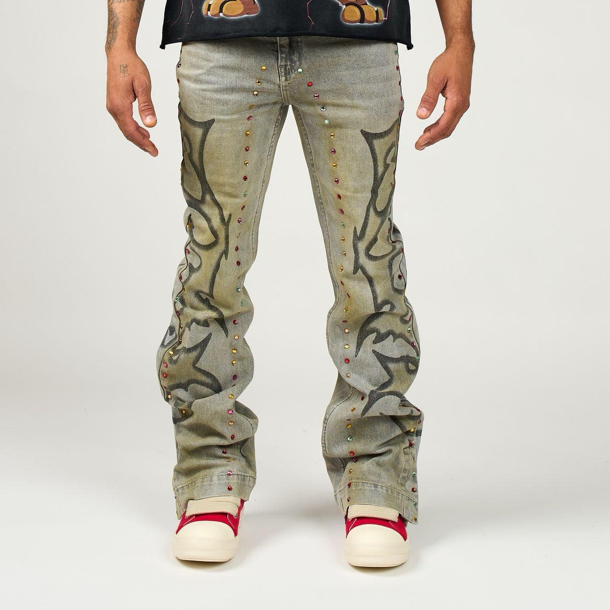 Duaa | Stone Denim