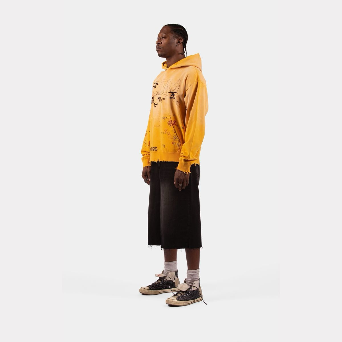 BLDG4 | Tower Hoodie - Golden Yellow