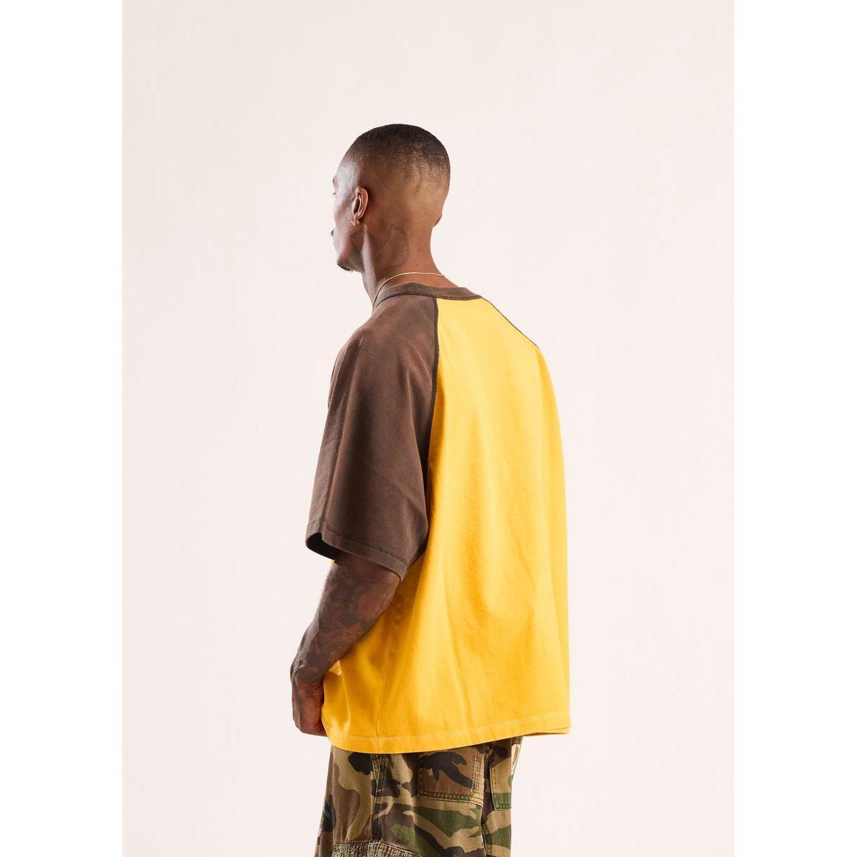 Diet Starts Monday | California Dreamin Tee - Vintage Black/Yellow