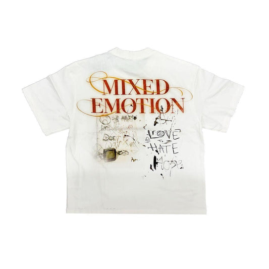 Mixed Emotion | Deja Vu Tee - White