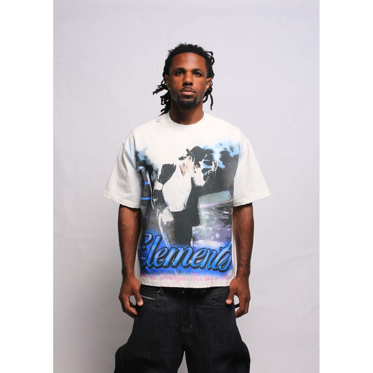 Elements of Art | Billie Jean Tee - White