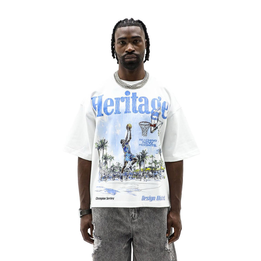 Height District | Heritage Park Tee - White
