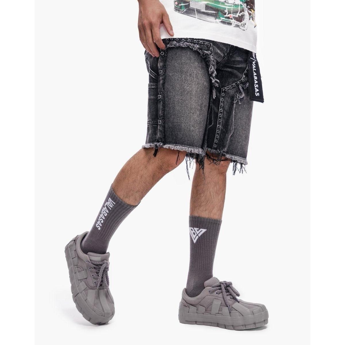 Valabasas | Resident Jorts - Grey Wash