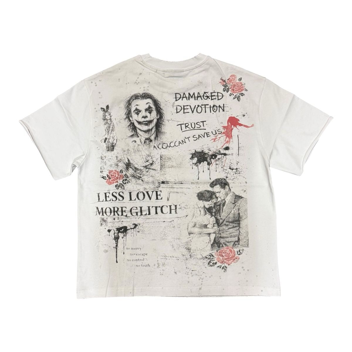 The Syndicate | Glitch Tee - White