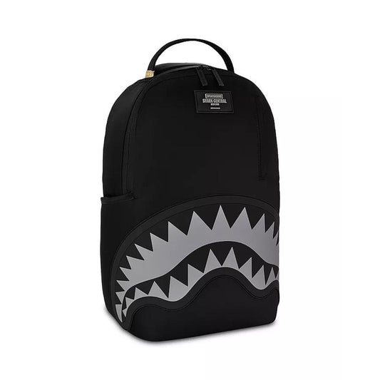 Sprayground Shark Central Gray Embossed Backpack