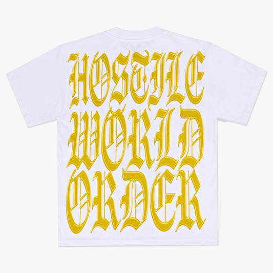 XHostile | World Order Tee - White/Red