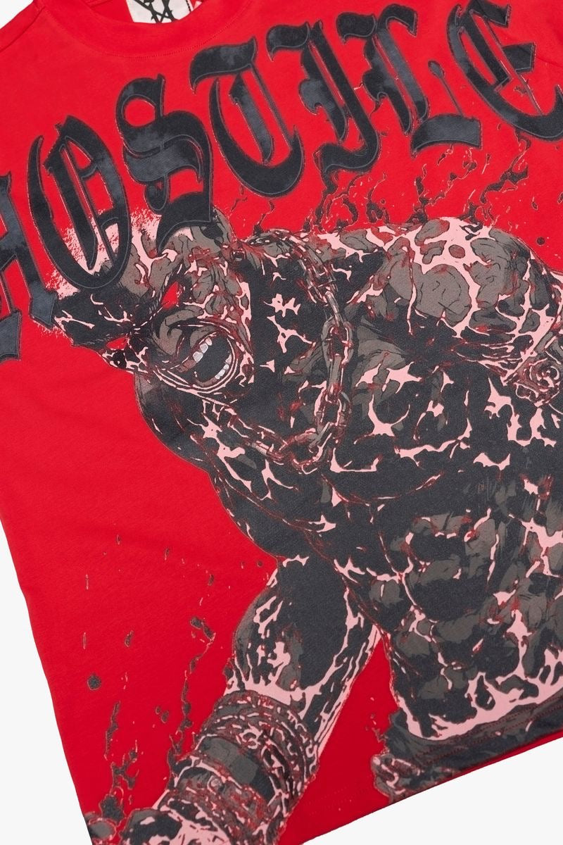 X-Hostile | Beast Of Crete Tee - Red
