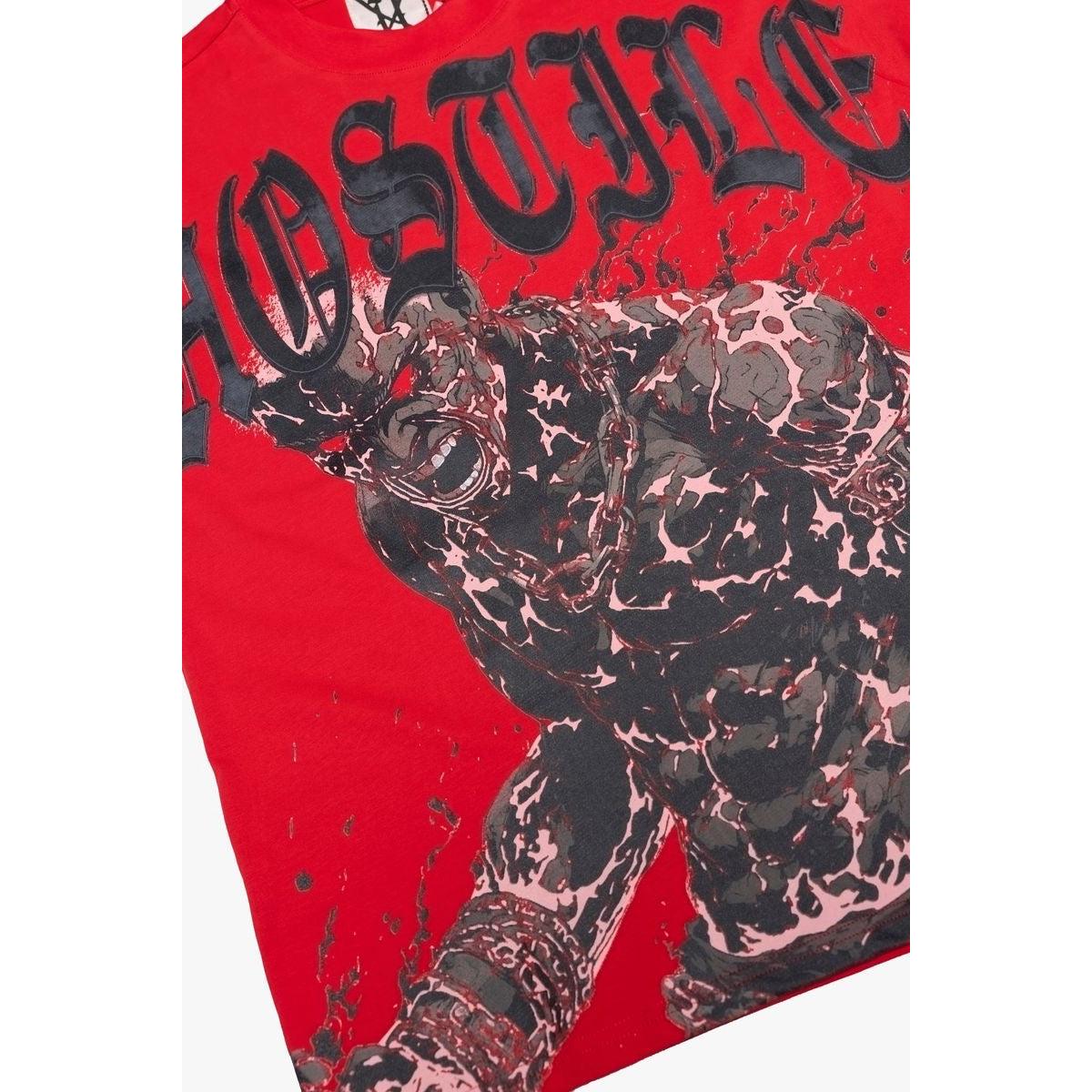 X-Hostile | Beast Of Crete Tee - Red
