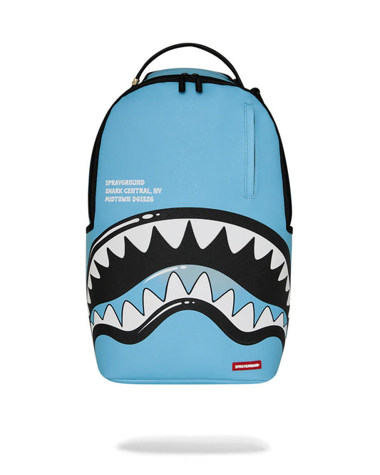 Sprayground Shark Central Bubbly Shark Sky Blue