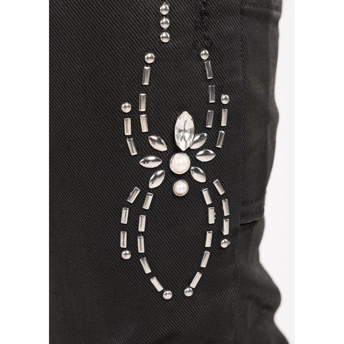 Guapi | Obsidian Spider Denim - Black Waxed