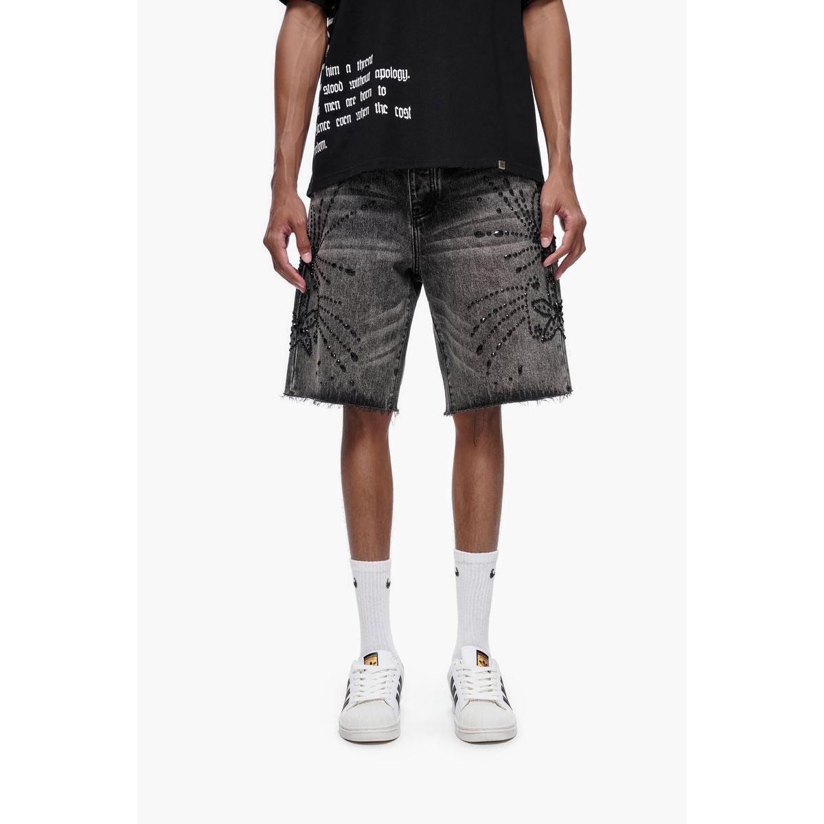 Trnchs | Venom Jorts - Grey Wash
