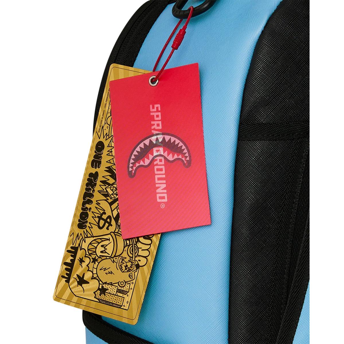 Sprayground Shark Central Bubbly Shark Sky Blue