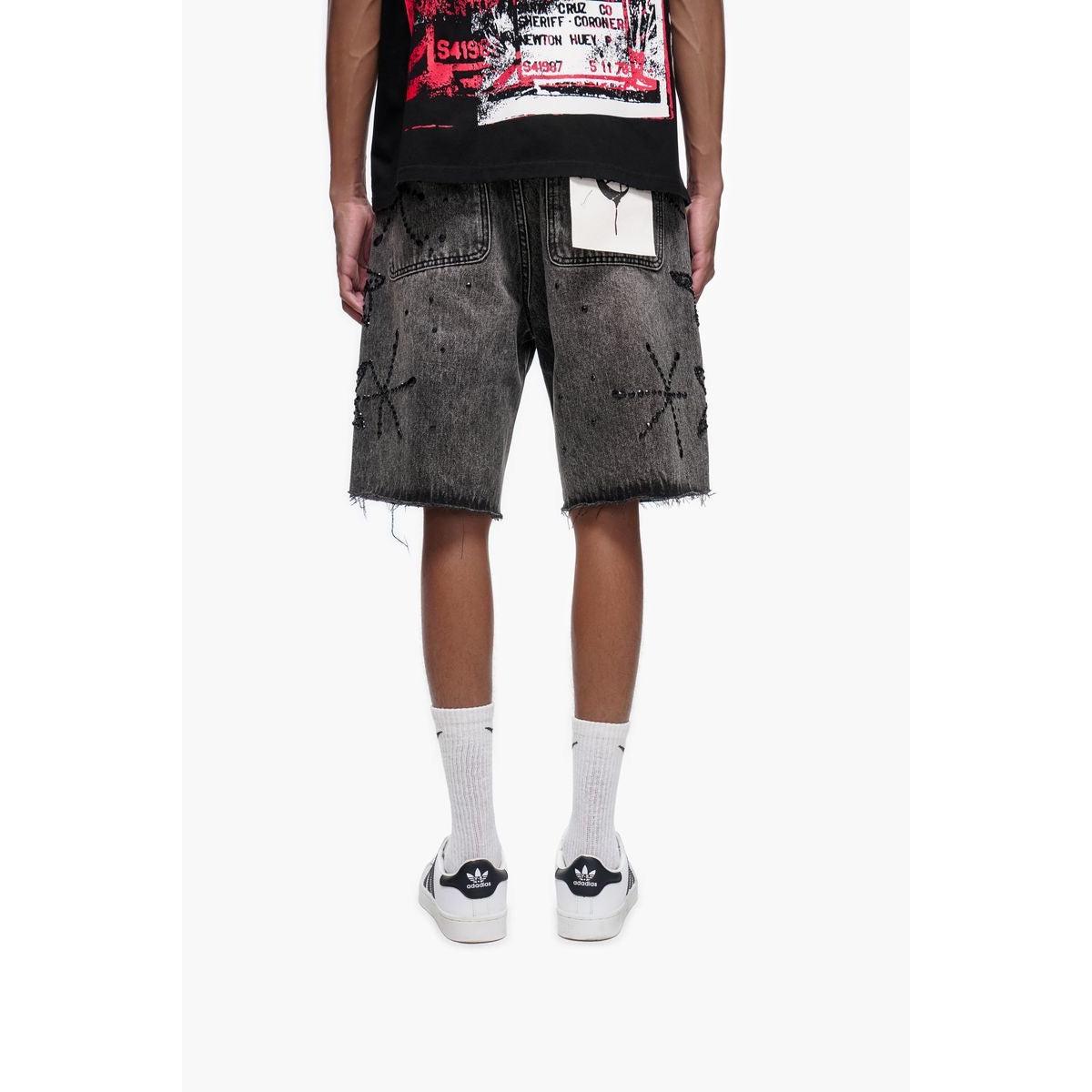 Trnchs | Venom Jorts - Grey Wash