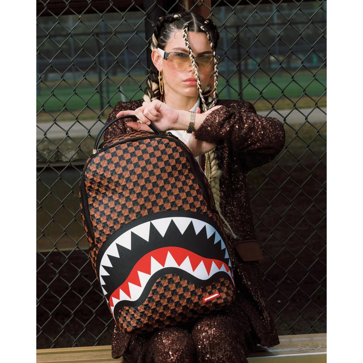 Sprayground Sharks In Paris Pyramid Backpack