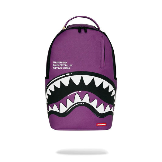 Sprayground Shark Central Bubbly Purple Backpack