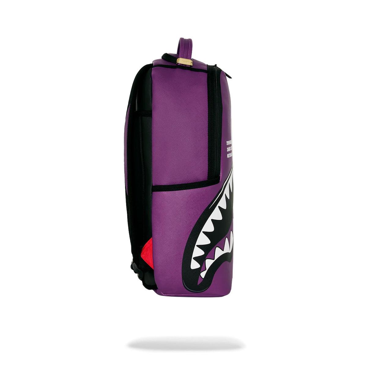 Sprayground Shark Central Bubbly Purple Backpack