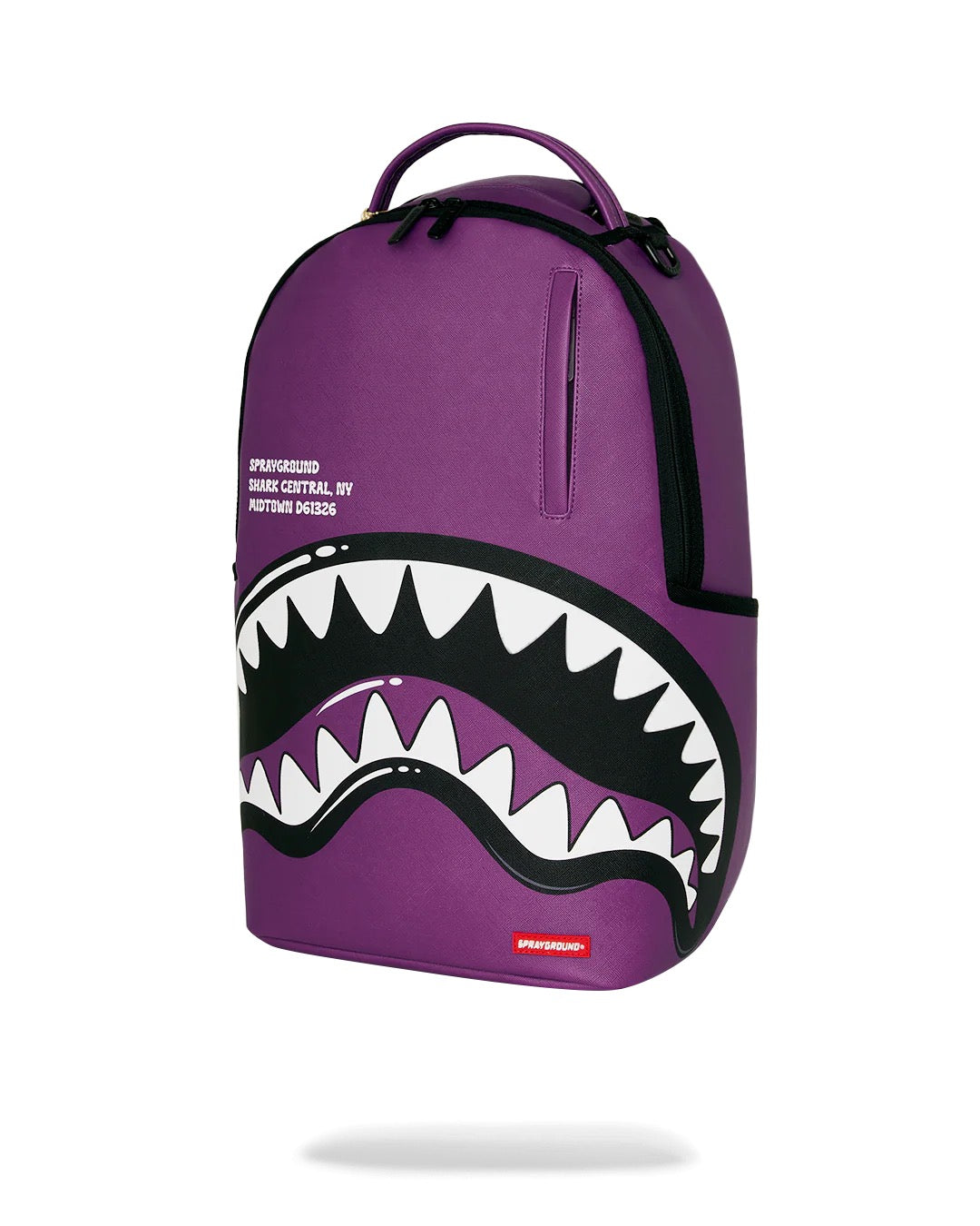 Sprayground Shark Central Bubbly Purple Backpack