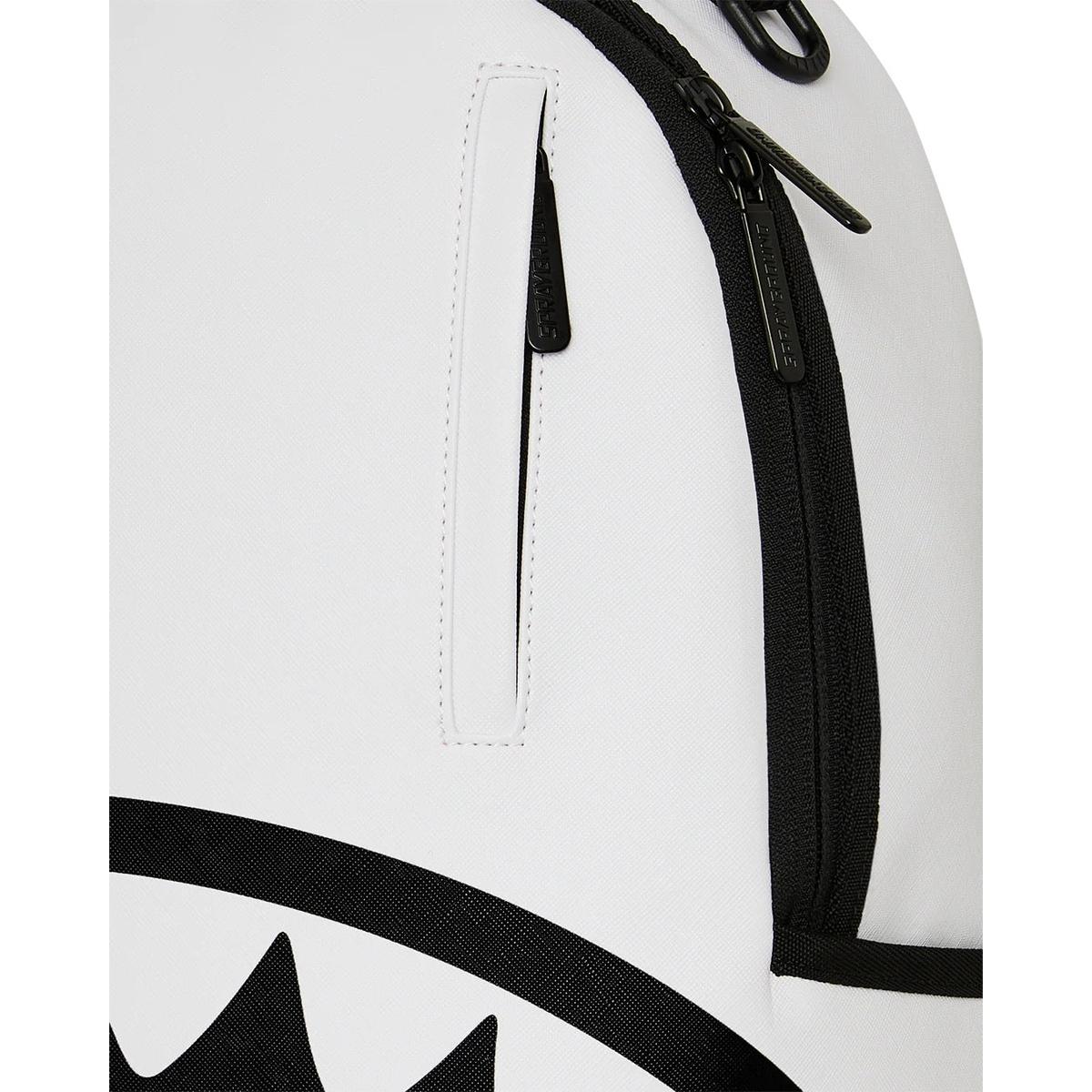 Sprayground Central Shark Bubbly White Backpack