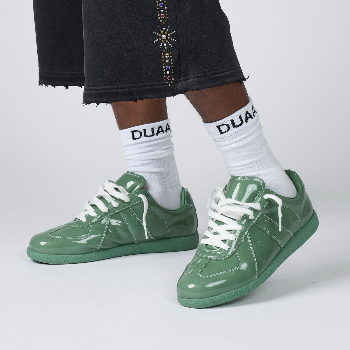Duaa | Sage Shoes - Green